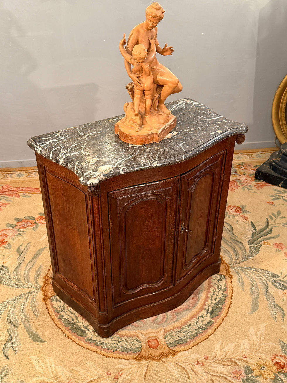 Miniature : Petit Buffet De Chasse, Meuble De Boiserie d'Epoque Regence Vers 1720