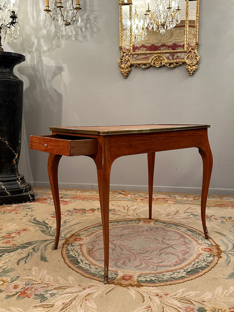 Thumbnail: Table A Ecrire De Style Louis XV Epoque XIXème