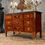 Miniature : Commode en Marqueterie d'Epoque Transition Louis XV Louis XVI, Vers 1770