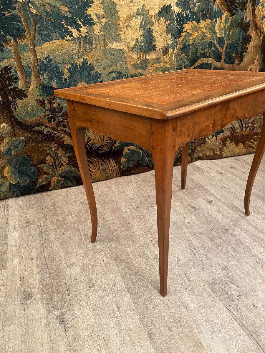 Thumbnail: Jean Francois Hache - Petit Bureau d'Epoque Louis XV Etiquette Vers 1750