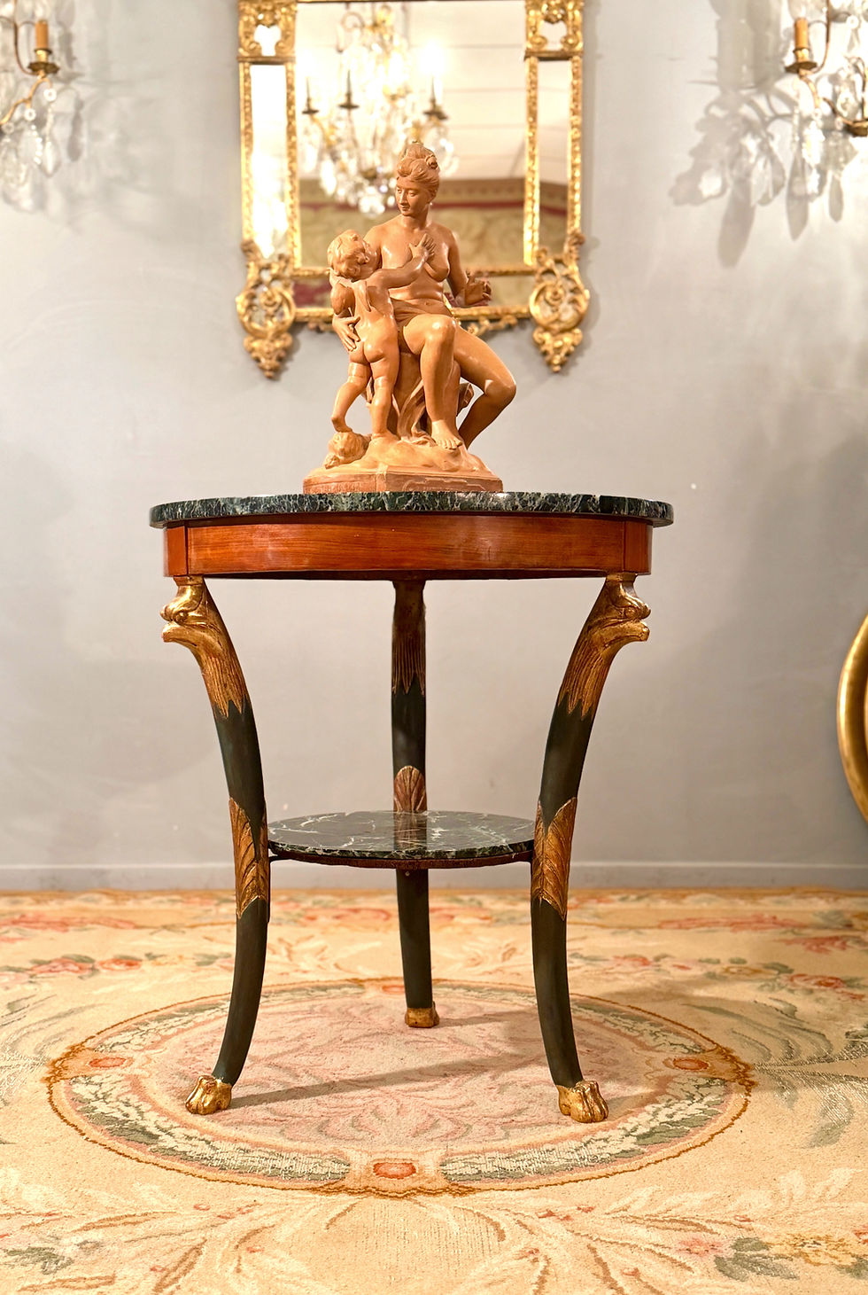 Guéridon en Acajou d'Epoque Consulat, Vers 1800