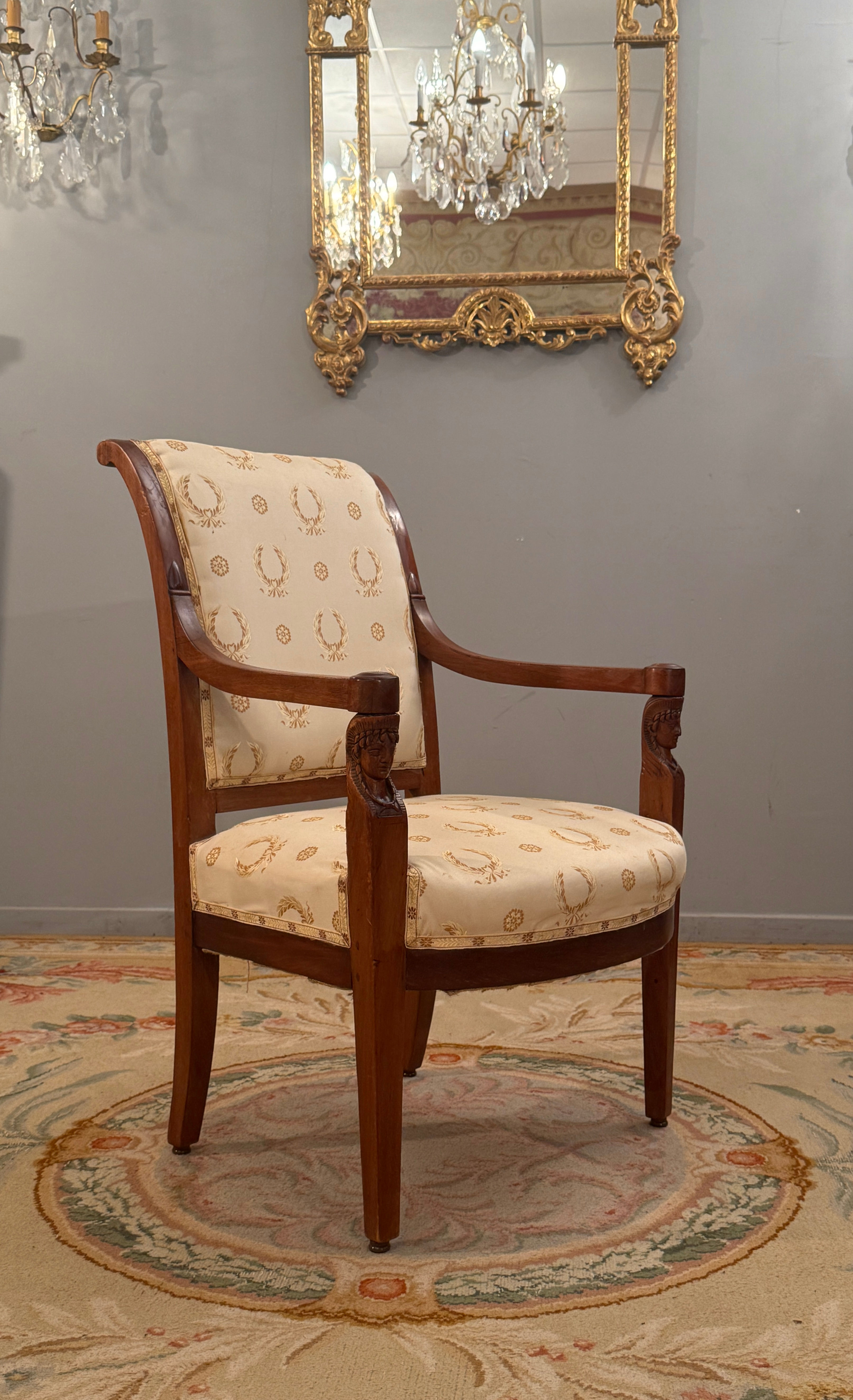 Jacob, Fauteuil d'Epoque Consulat Vers 1800