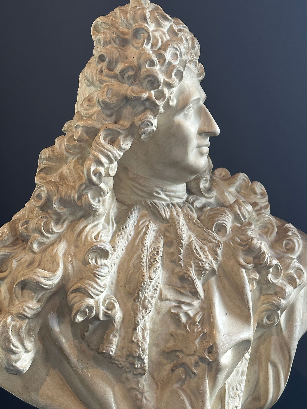 Миниатюра: Lemoyne Jean- Louis, Sculpture Buste Jules Hardouin  Epoque Fin XIXeme