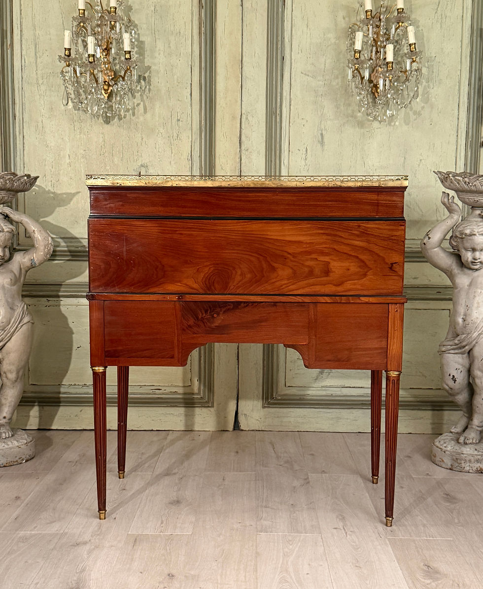 Miniatura: Joseph Viez, Bureau Cylindre Estampillé d'Epoque Louis XVI  Vers 1785