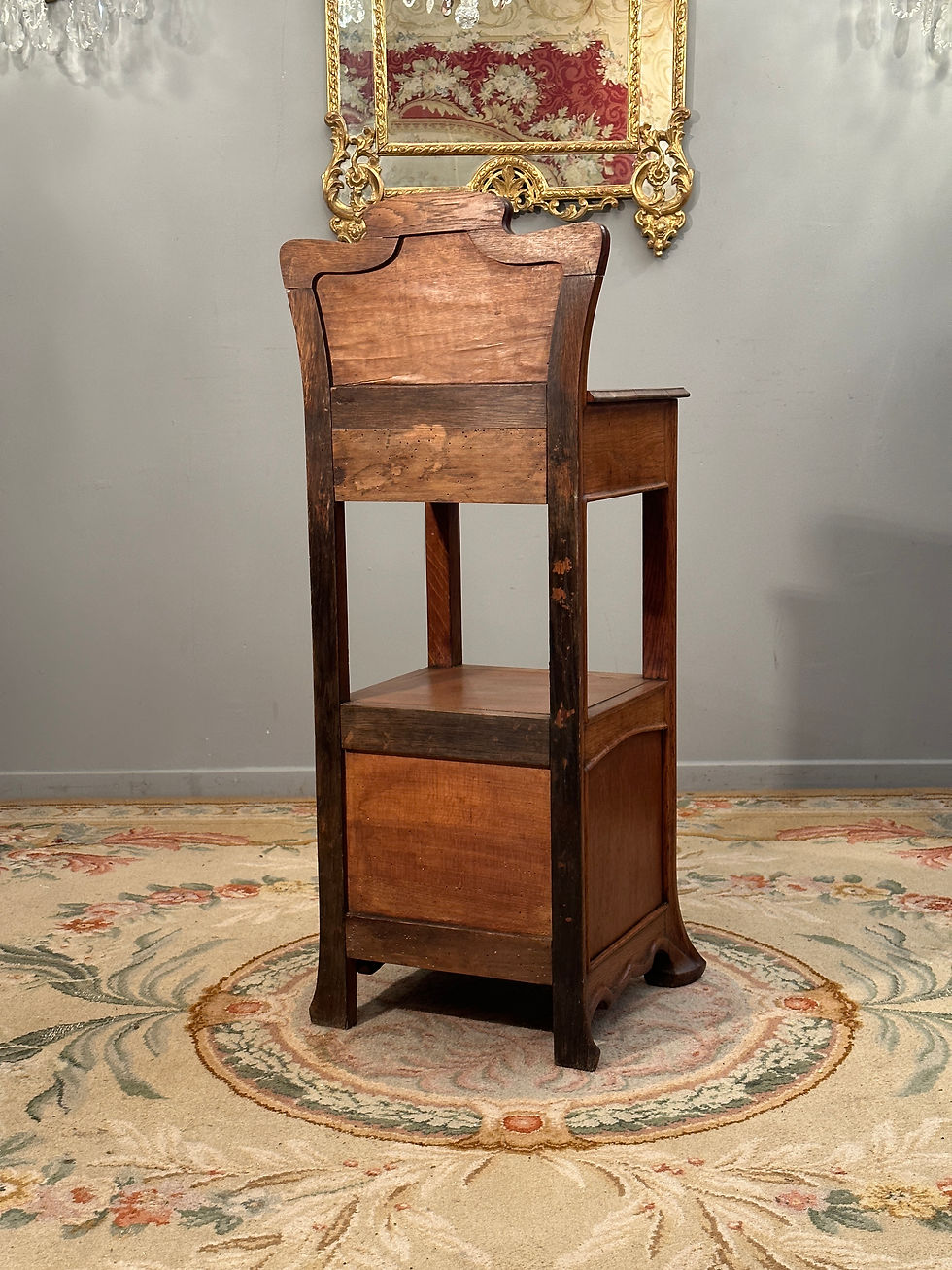 Miniatura: Paul Guth, Chevet d'Epoque Art Nouveau Ecole de Nancy Signé (1878 - 1918)