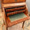 Thumbnail: Petit Bureau Cylindre En Marqueterie d'Epoque Louis XVI Vers 1780