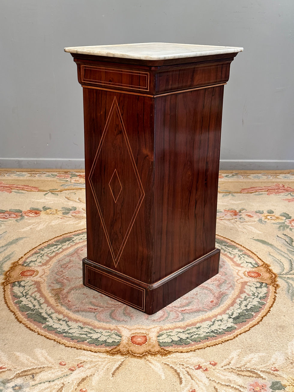 Миниатюра: Chevet d'Epoque Charles X En Marqueterie XIXeme