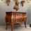 Thumbnail: Belle Commode Louis XV En Marqueterie Epoque Napoleon III Vers 1870