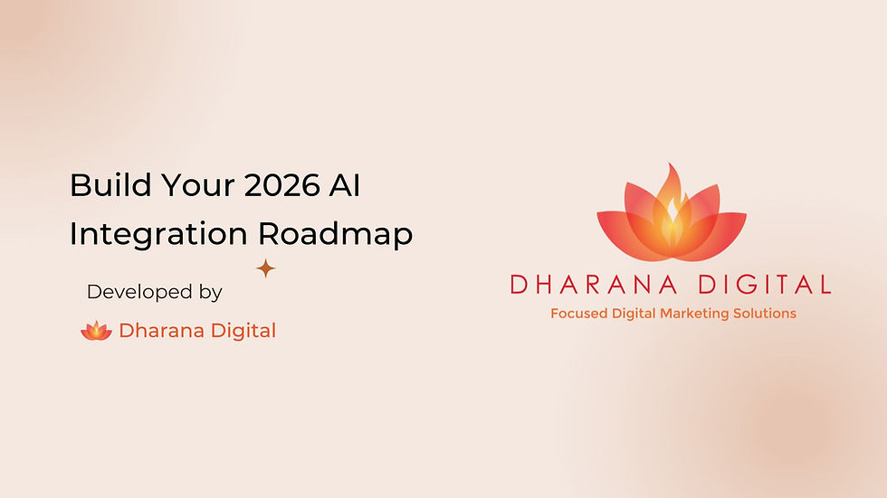 Build Your 2026 AI Integration Roadmap