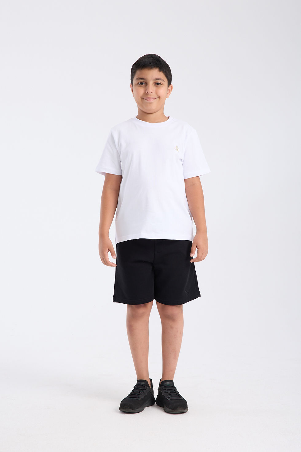 Küçük resim: Erkek Çocuk Regular Fit Yarım kollu T-Shirt Beyaz