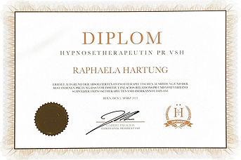Zertifikat Hypnosetherapie