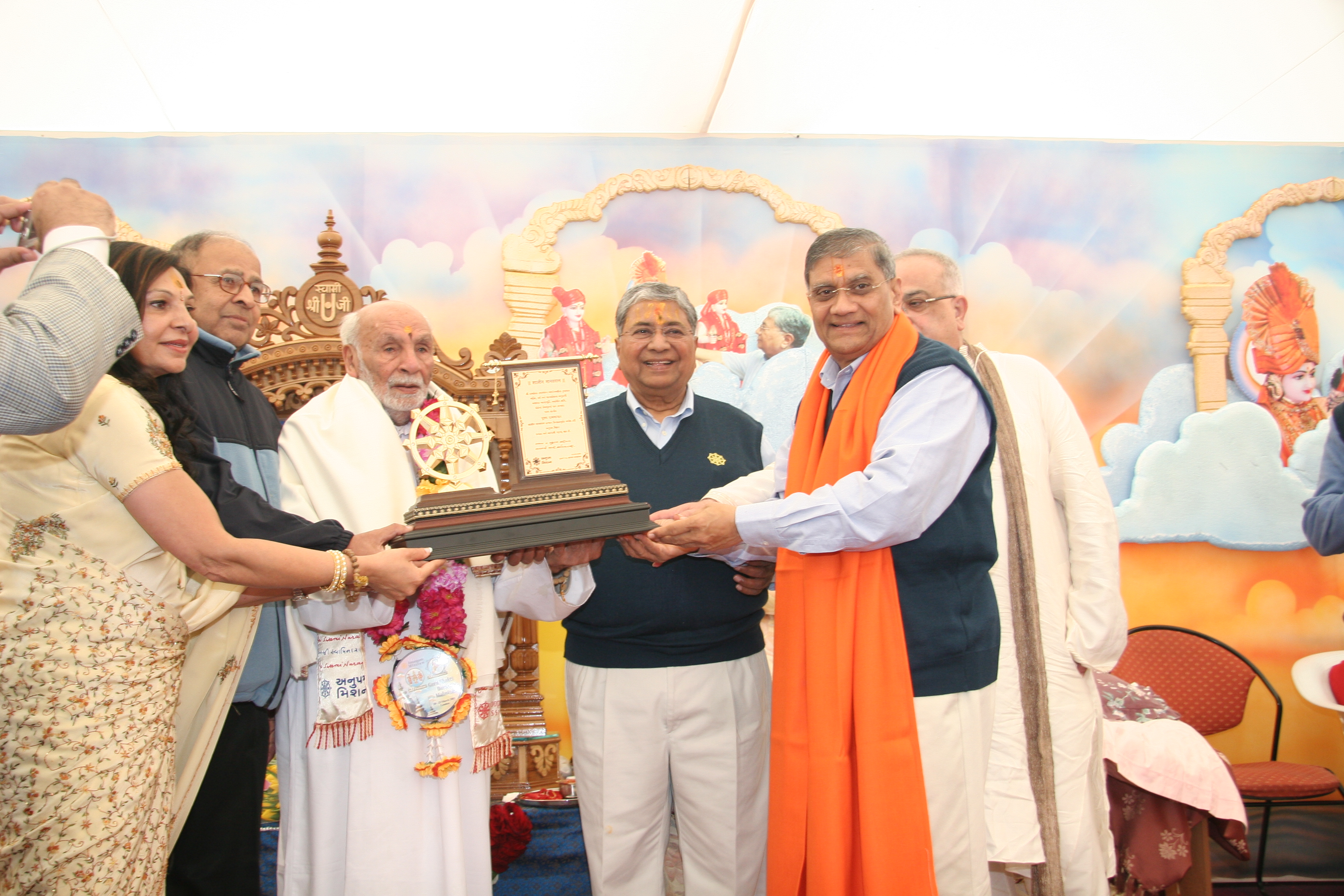 Pujya Rambapa and Pujya Saheb