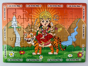 Durga puzzle for Navratri