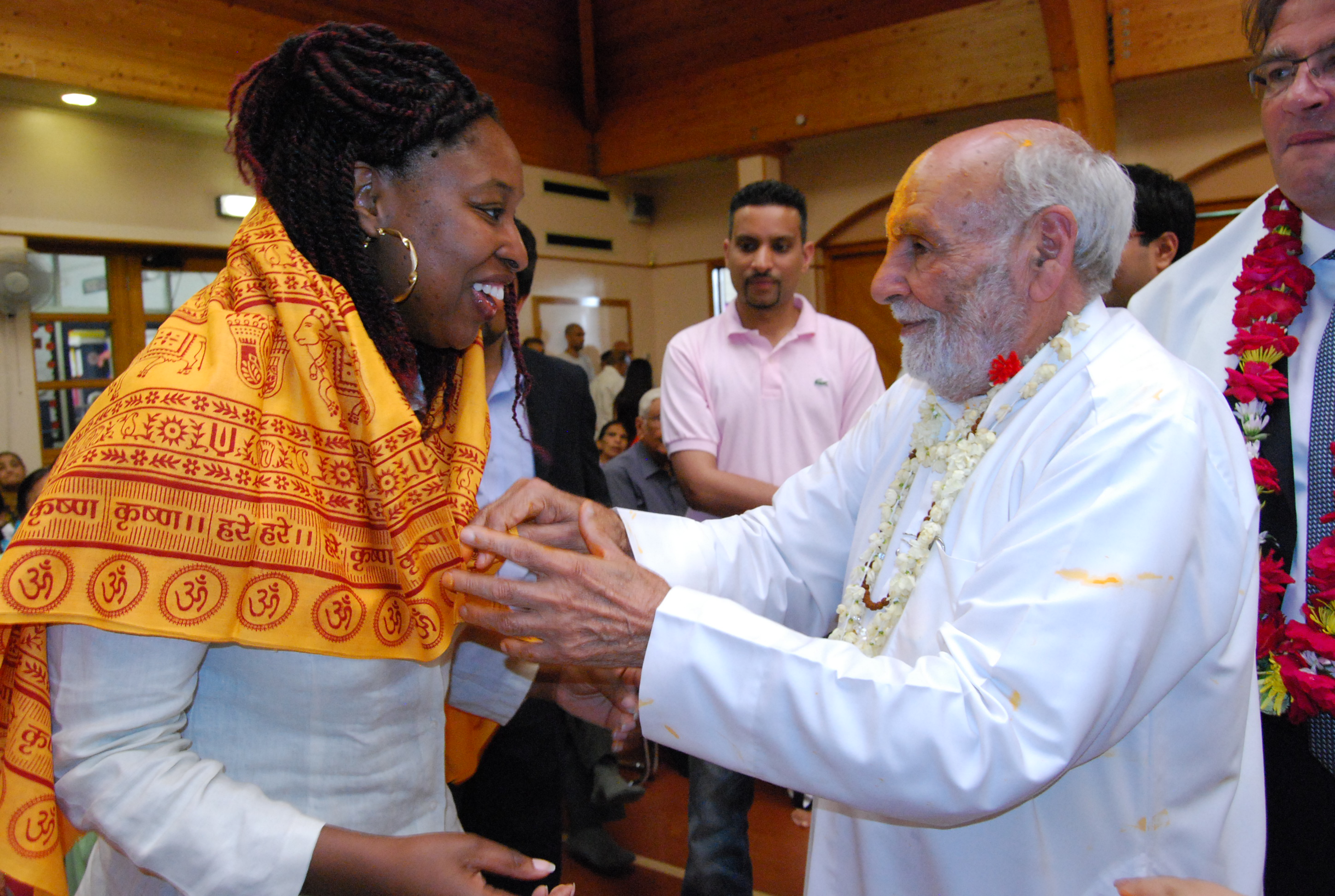 Dawn Butler and Pujya Rambapa