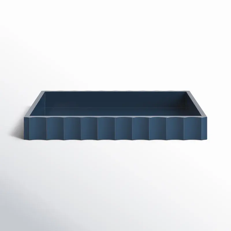 Thumbnail: Cardella Fluted Rectangle Serving Tray
