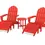 Thumbnail: Classic Oversized Adirondack 5-Piece Casual Set