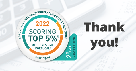 Portugal Accounting once again ranks in the "Top 5% Best PME" in 2022