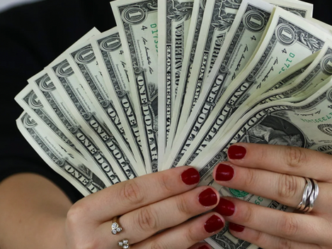 Dollar Abundance Candle