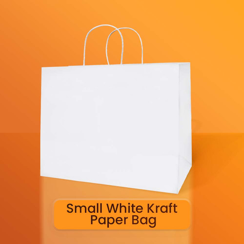 White Kraft Paper Bag