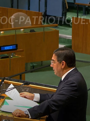 DEVANT L'ASSEMBLÉE GÉNÉRALE DE L'ONU, LE MAROC DÉCLINE SA VISION DU MONDE ET SES LIGNES ROUGES