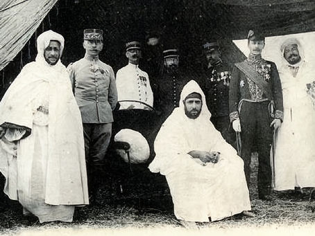 NOVEMBRE 1911, ACCORD ENTRE LE SULTAN ABDELHAFID ET LA FRANCE