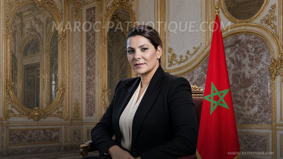FATIMA EZZAHRA EL MANSOURI NOMMEE CHEFFE DU GOUVERNEMENT