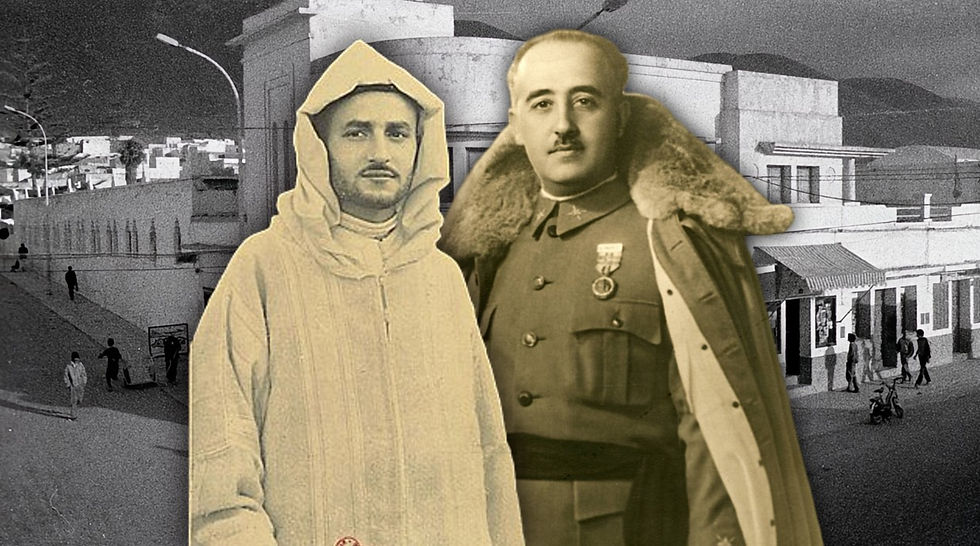 Sidi Ifni Maroc Espagne Mohammed V Franco Sahara Marocain