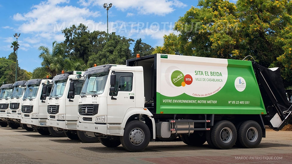 CASABLANCA, VALORISER LES DÉCHETS SANS SACRIFIER LE RECYCLAGE