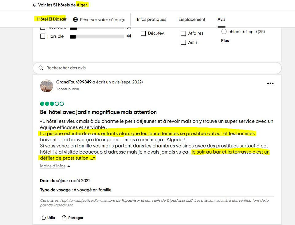 DÉCRYPTAGE D’UNE OBSESSION ALGÉRIENNE POUR LA PROSTITUTION UTILISÉE COMME ARME ANTI-MAROC PROSTITUTI