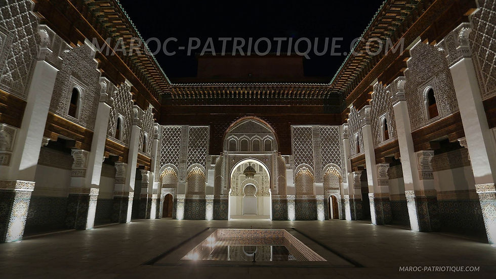 MÉDERSA BEN YOUSSEF À MARRAKECH, L’ART MAROCAIN AU SERVICE DU SAVOIR