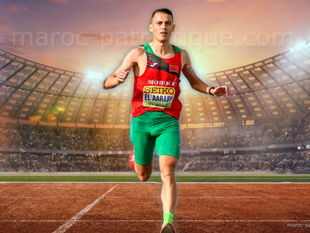 MOHAMED REDA EL AARABY HONORE LE DRAPEAU NATIONAL À TOKYO