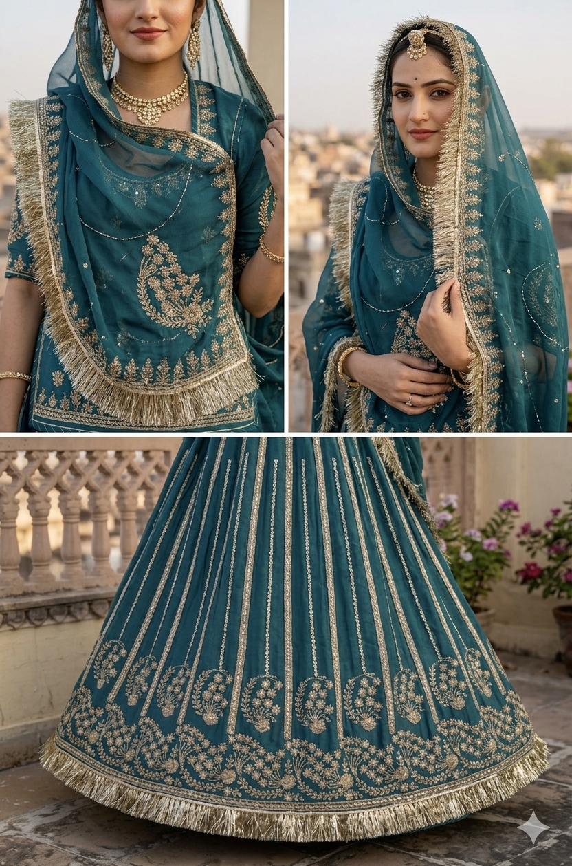 Best Rajwadi Poshak for Rajasthani Weddings: The Complete Bridal Guide