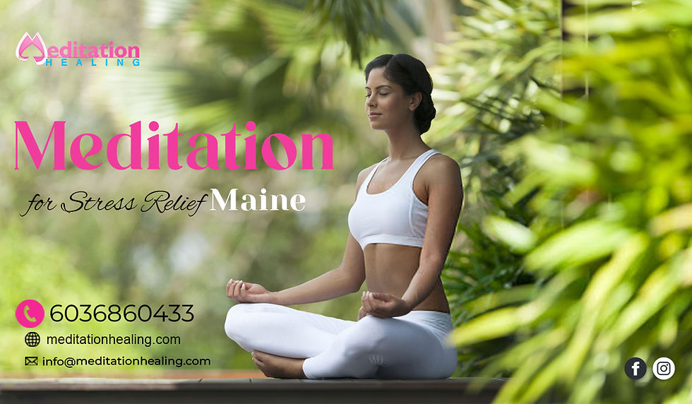 Meditation for Stress Relief Maine