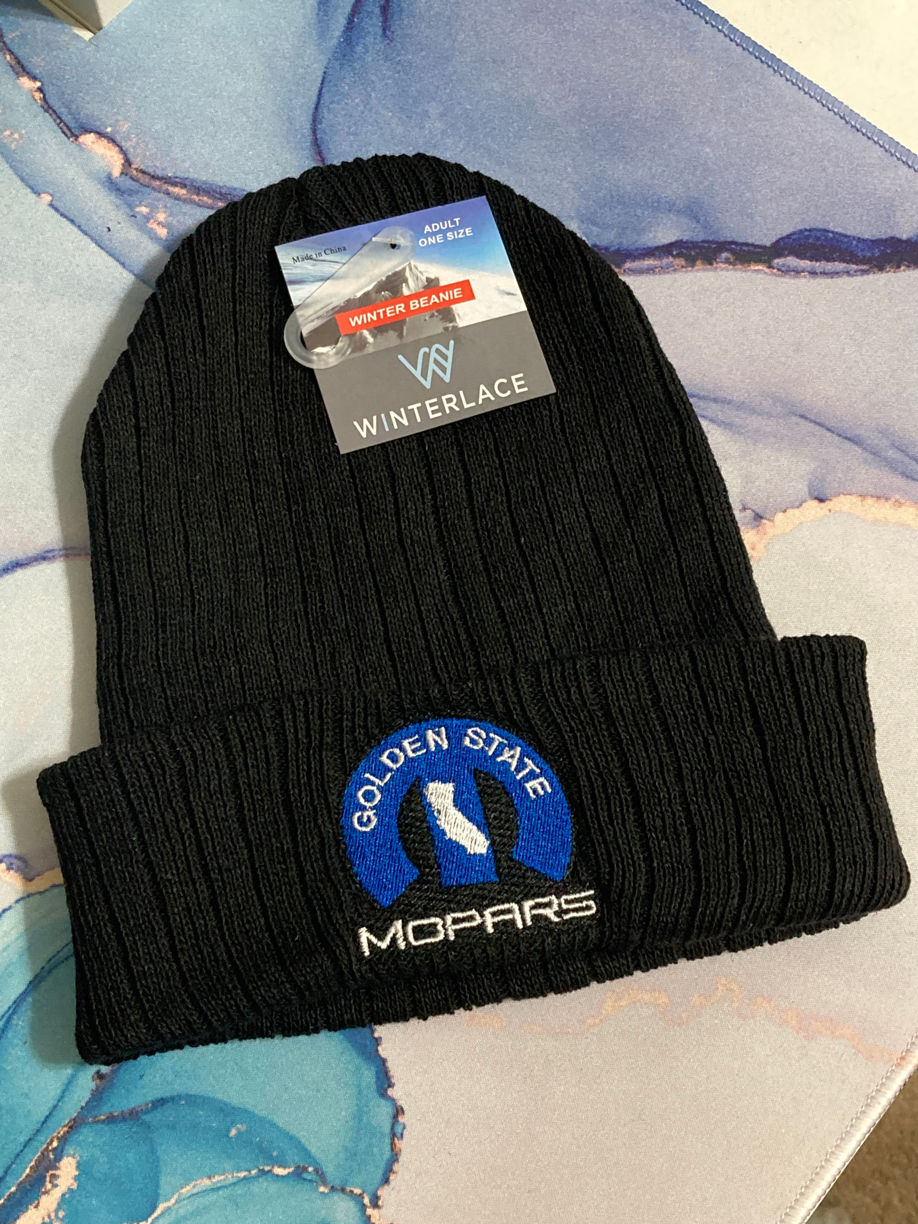 GSM Embroidered Beanie
