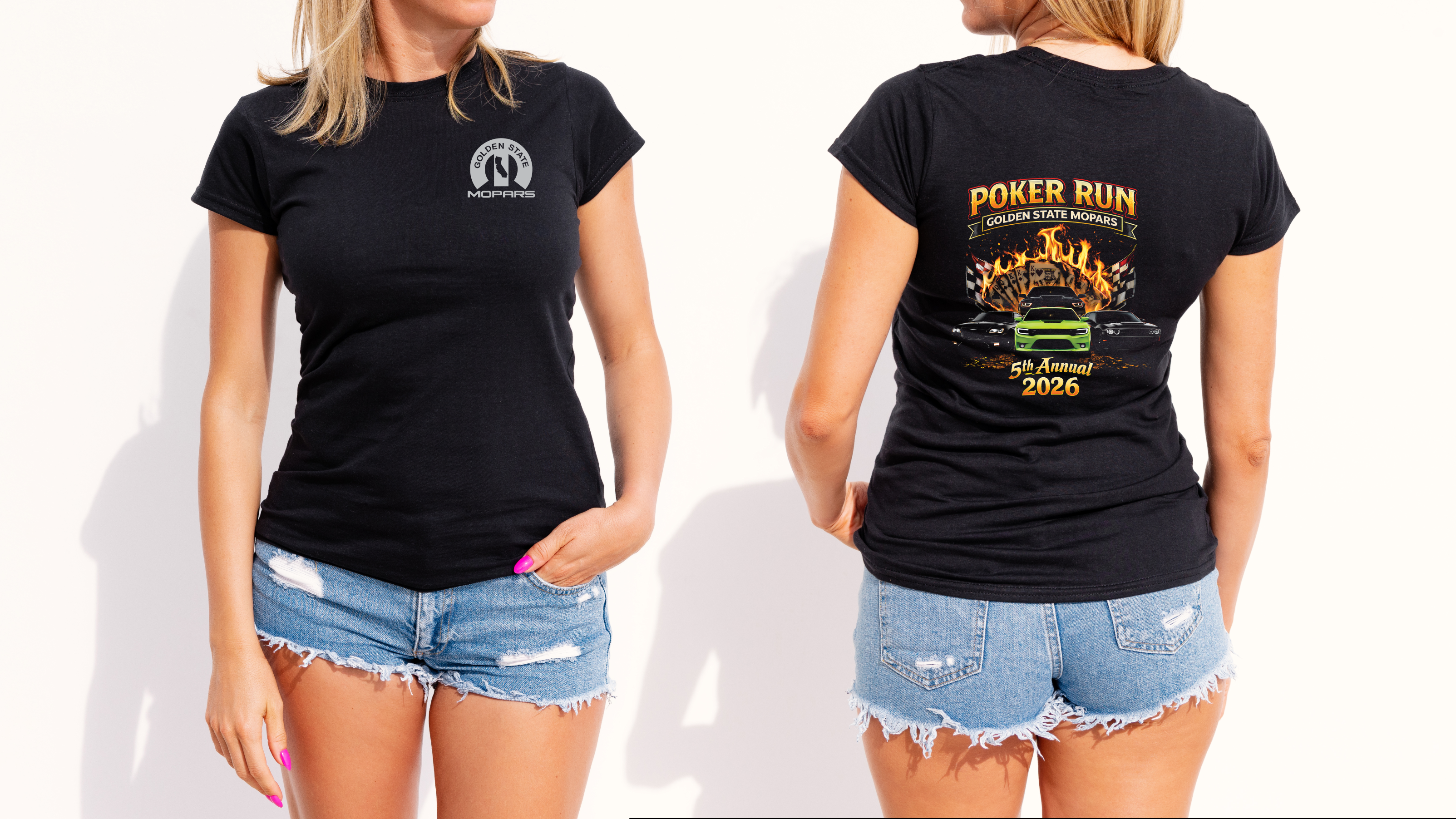 Ladies 2026 GSM Poker Run T-Shirt