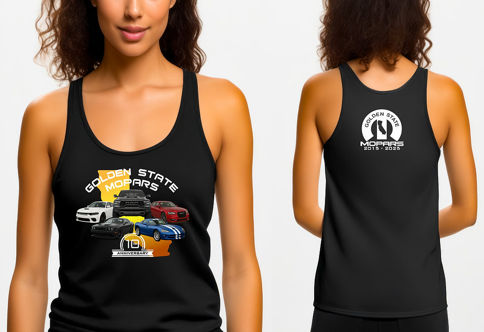 Ladies GSM's 10th Anniversary Tank Top