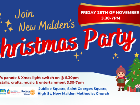 New Malden Christmas Party 2025 🎄