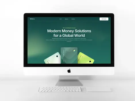 Finiqua.com Financial Services Web Design