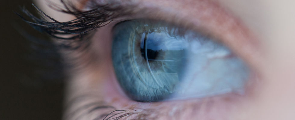 Close-Up Eye representing Eye-Movements in EMDR