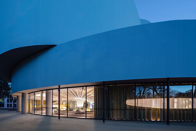inside outside dhaus, theatre foyer