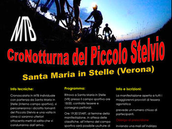 CroNotturna del Piccolo Stelvio, aggiornamento.