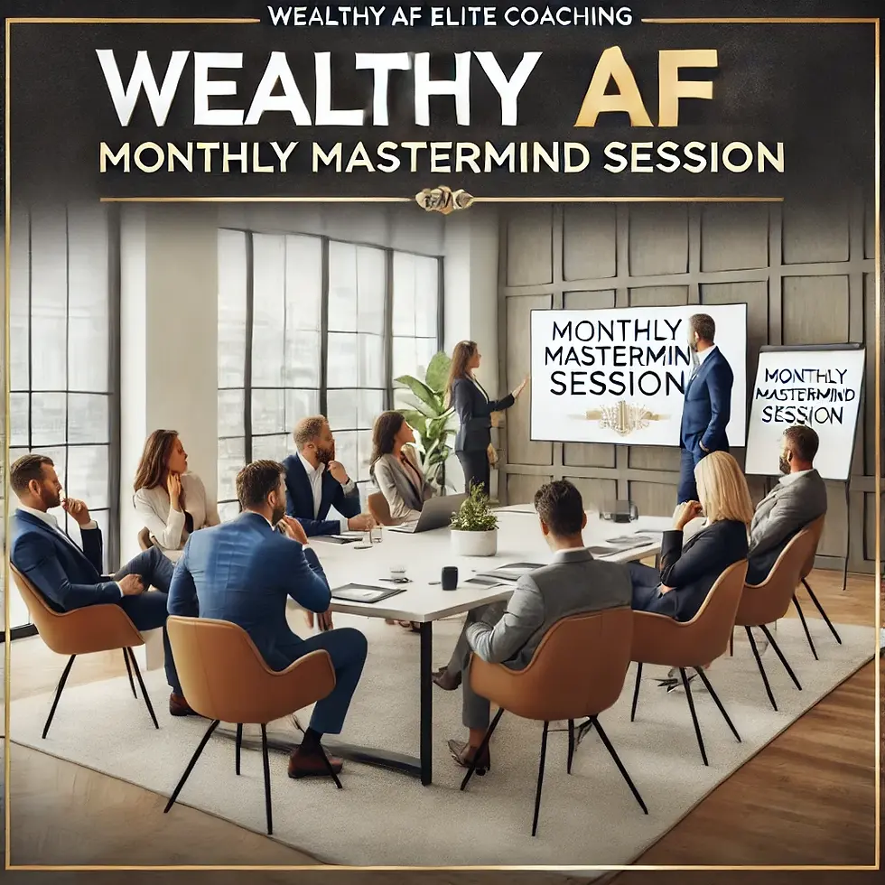 Monthly Mastermind Meetup