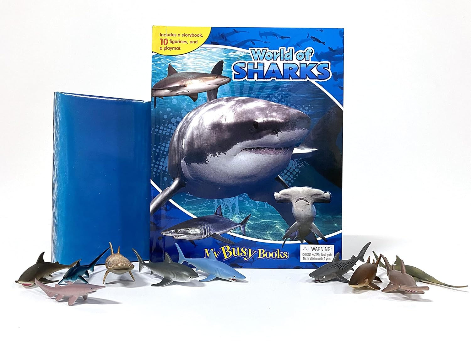 Phidal World of Sharks My Busy Books - Storybook