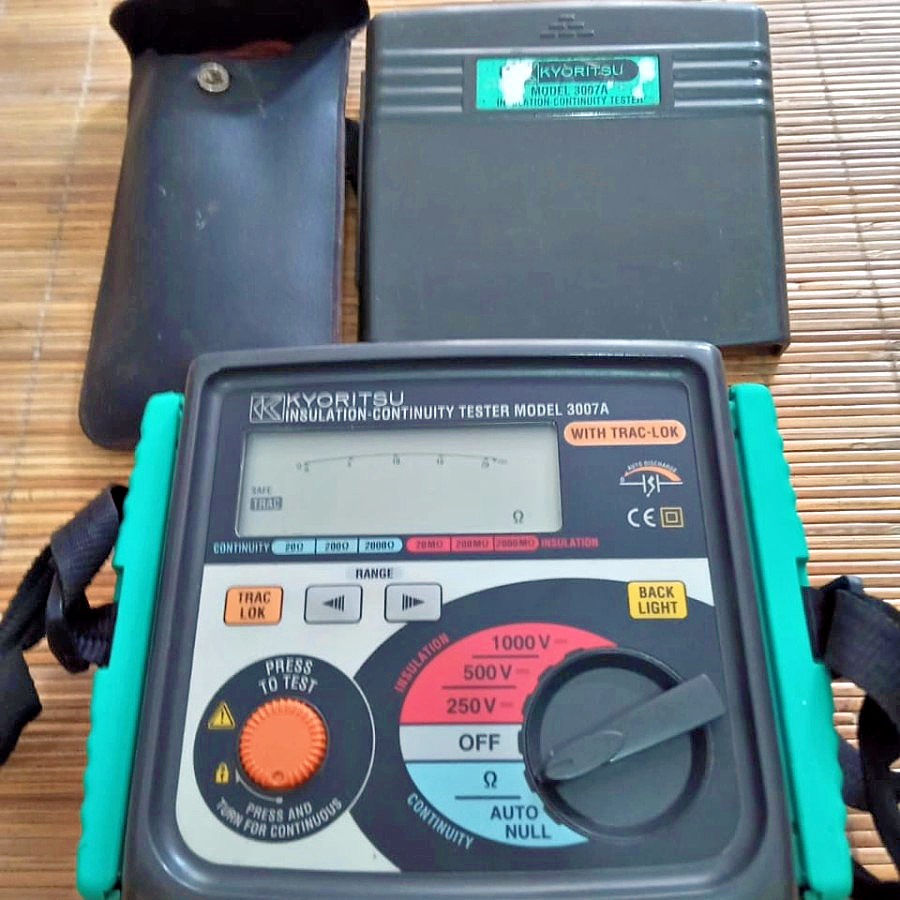 Thumbnail: Kyoritsu 3007A Digital Insulation-Continuity Testers