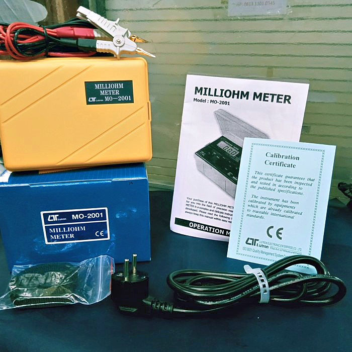 Thumbnail: Lutron MO-2001 Milliohm Meter