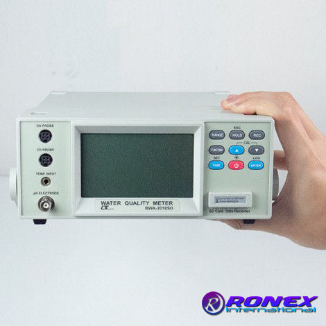 Thumbnail: Lutron BWA-2018SD pH/Salt/DO/CD/TDS/Hardness/Water Quality Meter