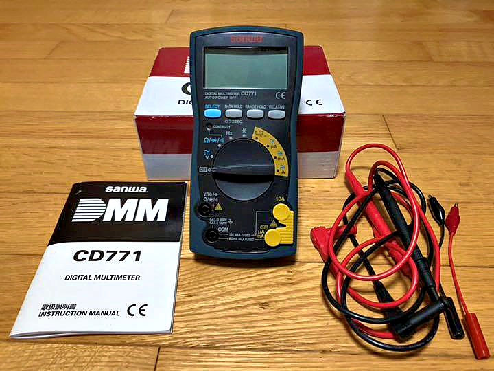 Thumbnail: Sanwa CD771 Digital Multimeter