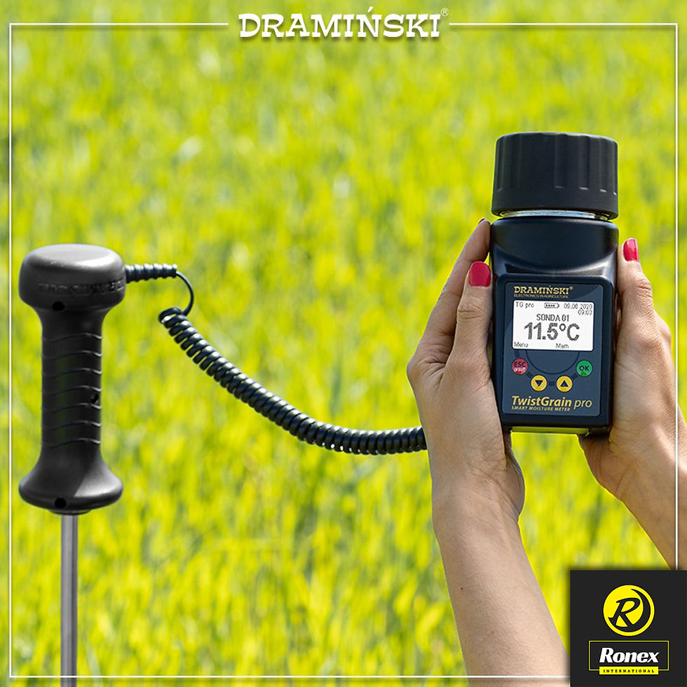 Thumbnail: DRAMINSKI Grain Moisture Meter TwistGrain