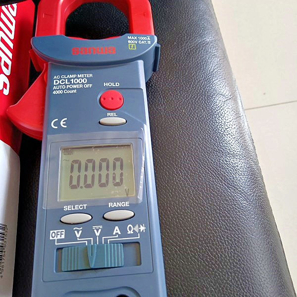 Thumbnail: Sanwa DCL1000 Digital Clamp Meter AC