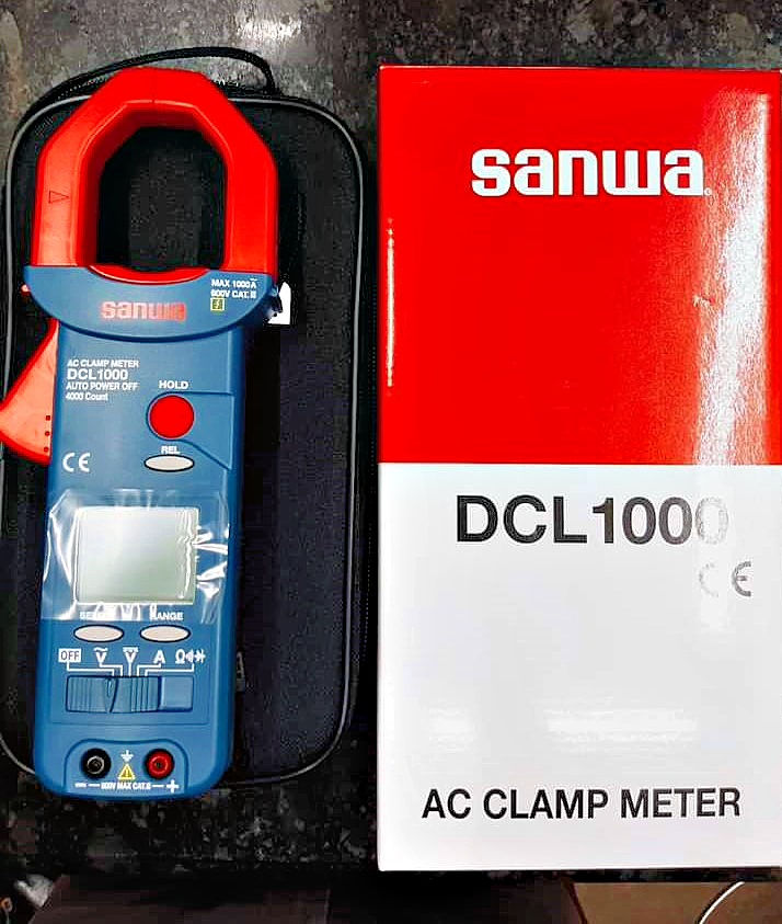 Thumbnail: Sanwa DCL1000 Digital Clamp Meter AC